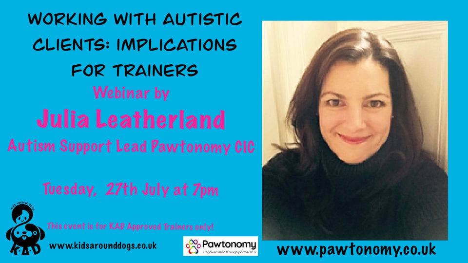 Working with Autistic Clients: Implications for Trainers