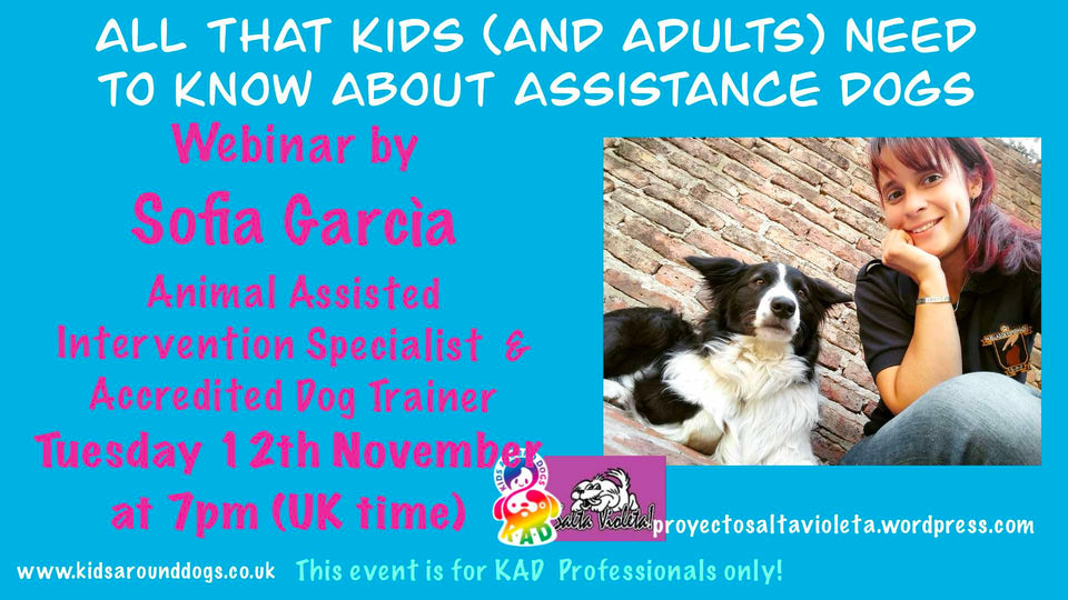 All that kids and adults need to know about assistance dogs